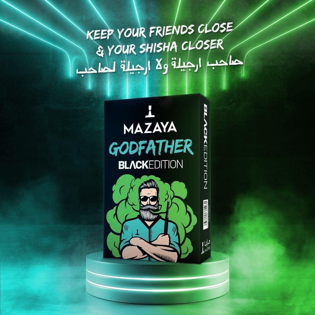 Mazaya GodFather BlackEdtion Molasses