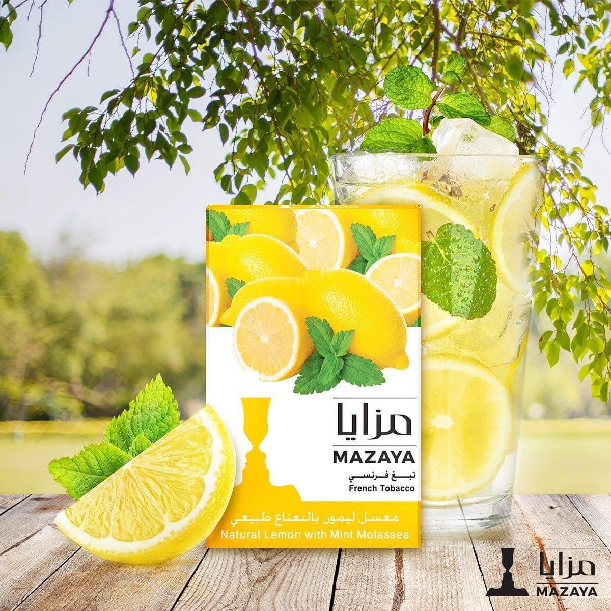 Mazaya Lemon with Mint Molasses